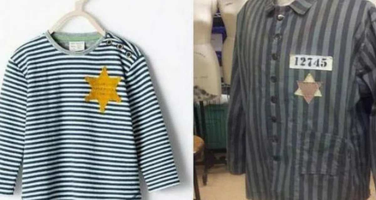 Zara уберет с прилавков полосатую пижаму с шестиконечной звездой