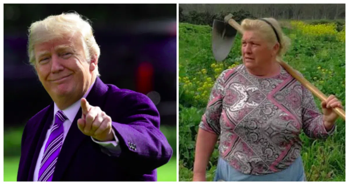 В Испании нашли женщину - двойника Трампа