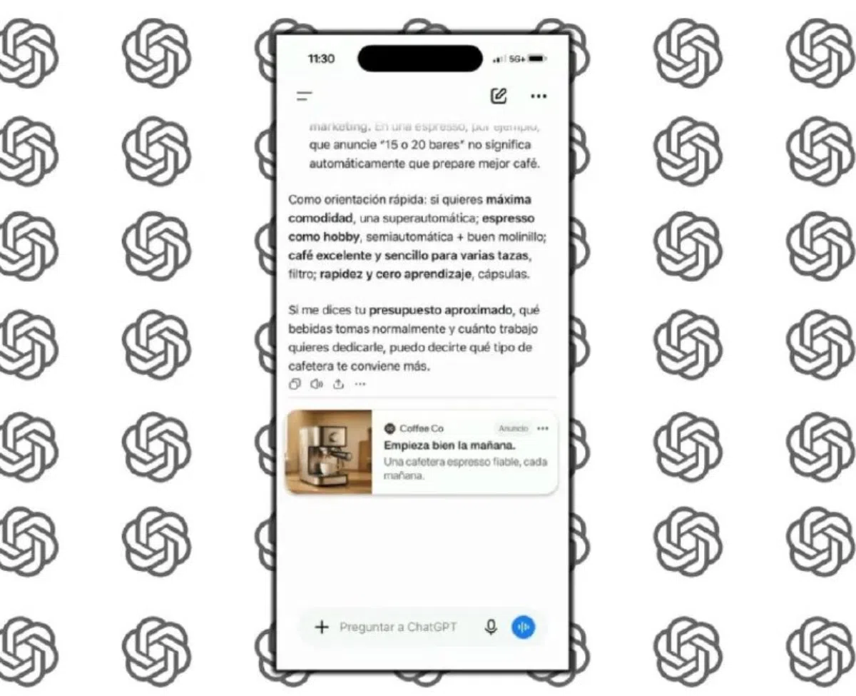 ChatGPT начнёт показывать рекламу испанским пользователям